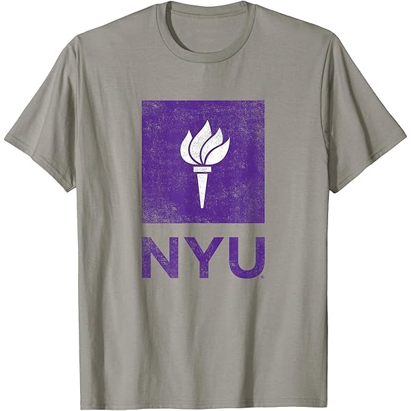 Amazon.com : New York University NYU Violets Logo T-Shirt
